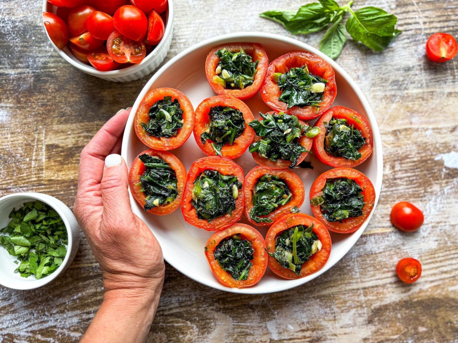 Stuffed tomatoes