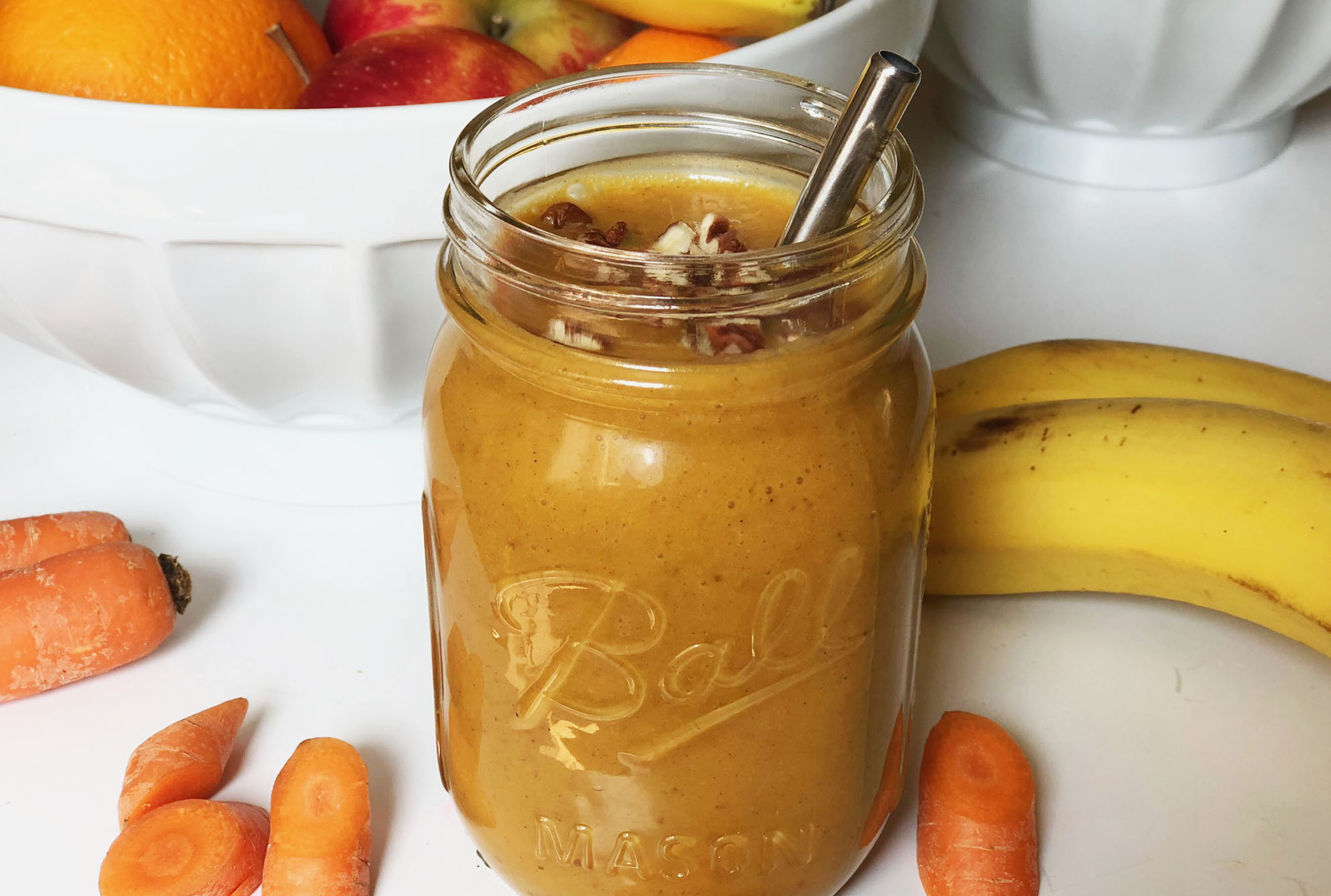 Pumpkin Pie Recovery Smoothie, finished