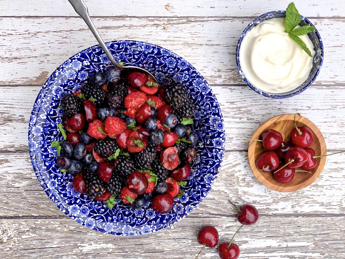 Cherry berry medley