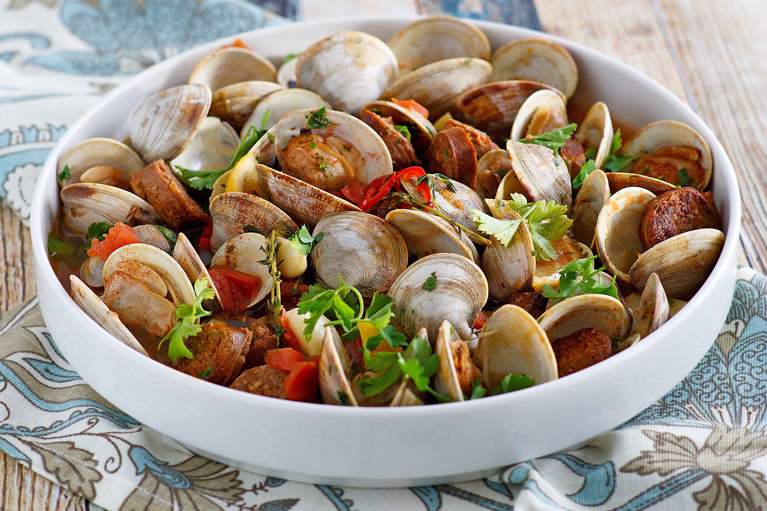 Spicy Chorizo & Clam Stew - The Paleo Diet®