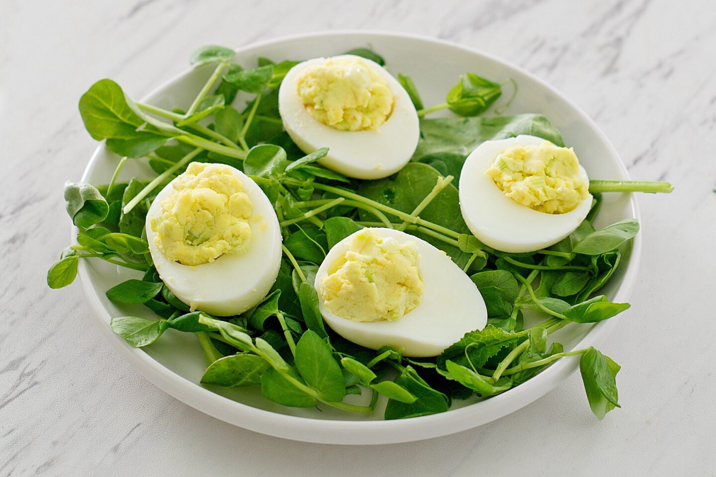 Wasabi Deviled Eggs