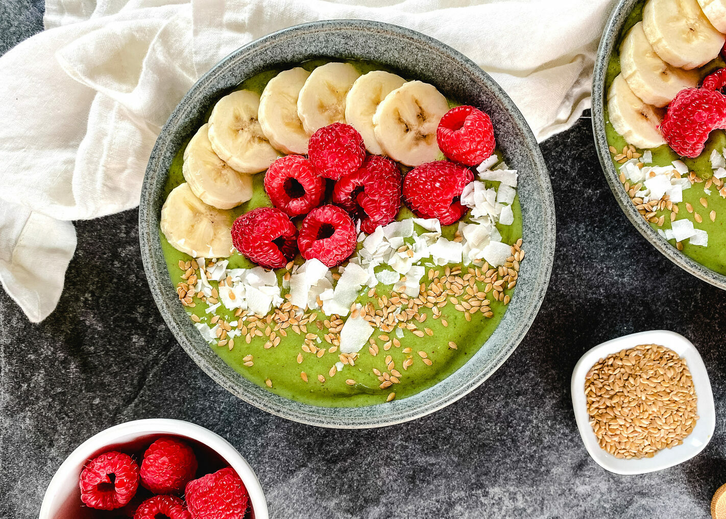 Frozen Strawberry Banana Smoothie Bowl - Plant Based Jess