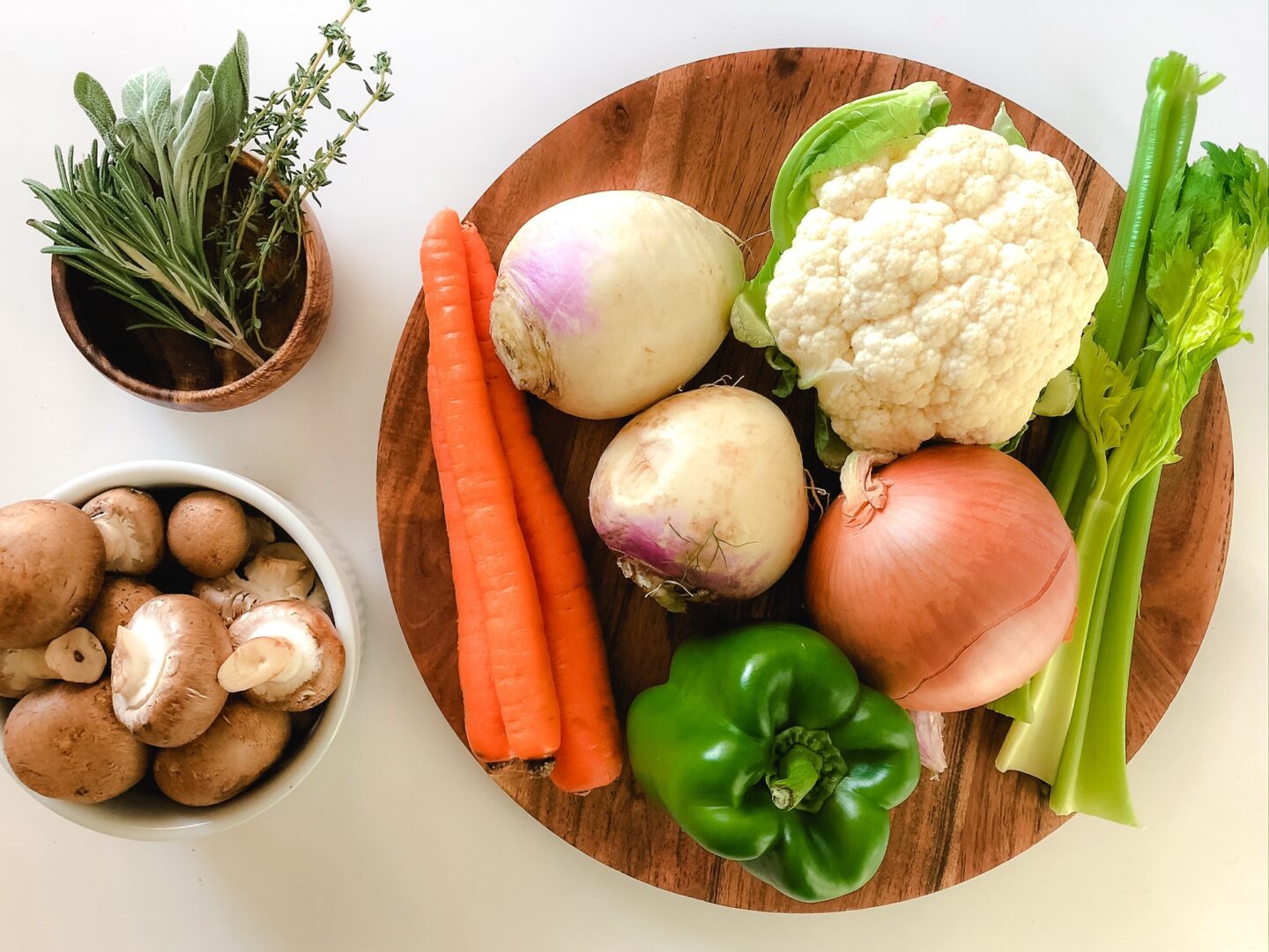 Ingredients for shepherd's pie.