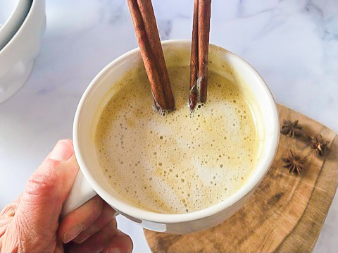 Paleo Chai Latte with Turmeric