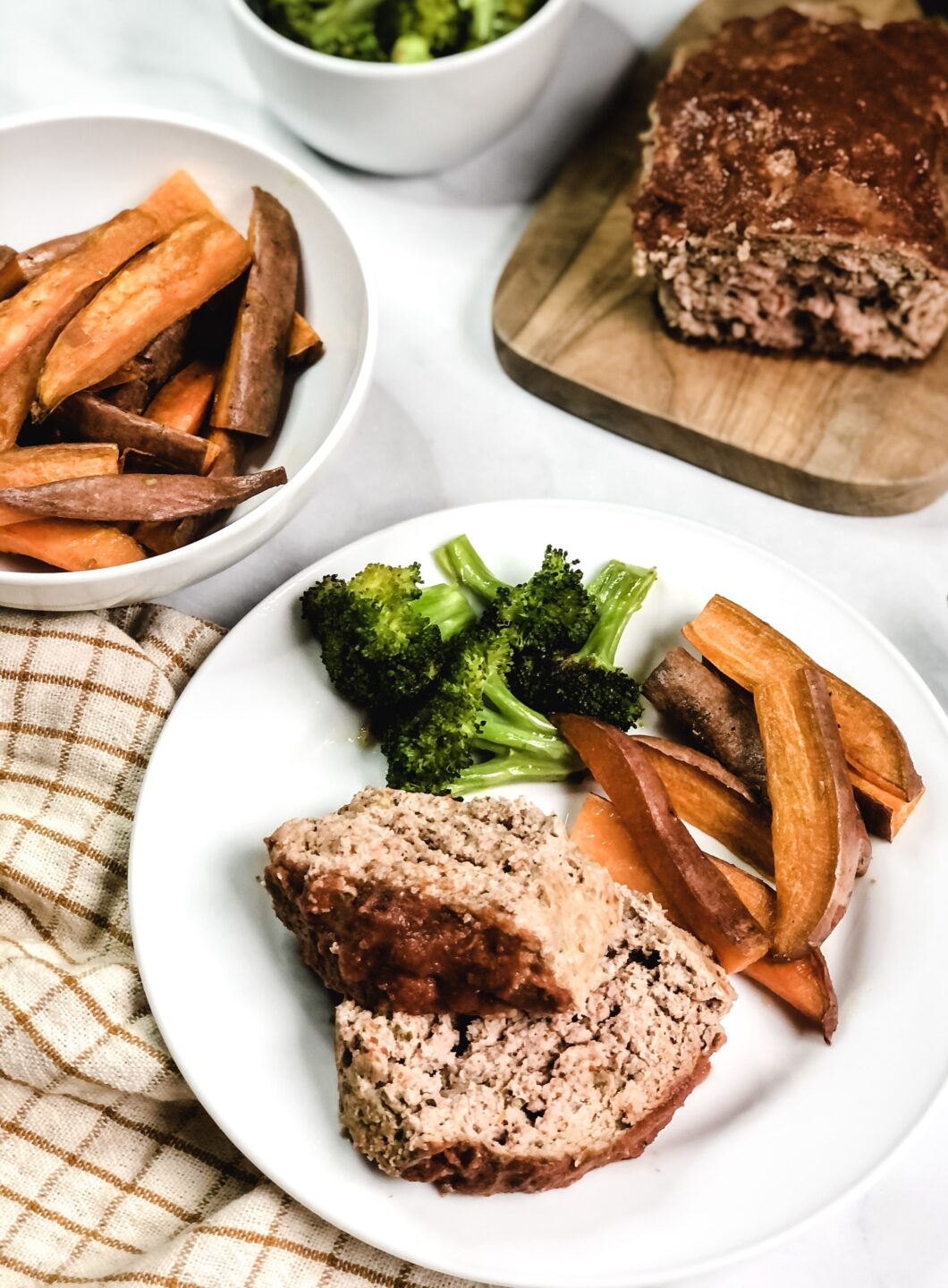 quick Paleo turkey meatloaf finished