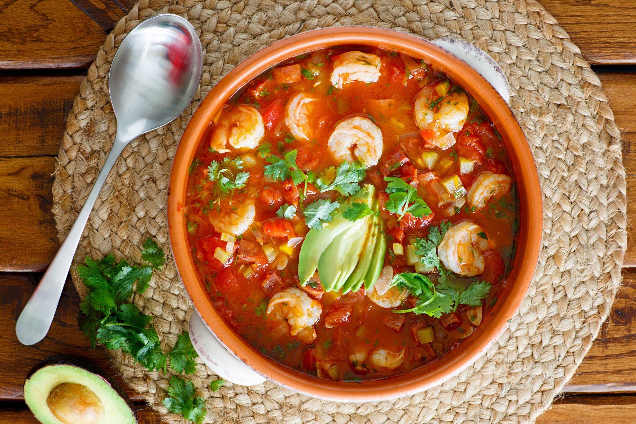 Rosemary Pork & Spicy Shrimp Soup - The Paleo Diet®