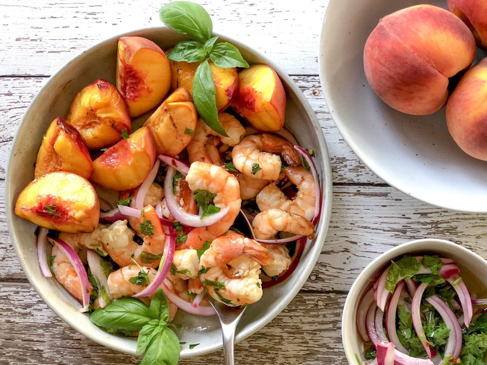 Shrimp & Peach Grillers - The Paleo Diet®