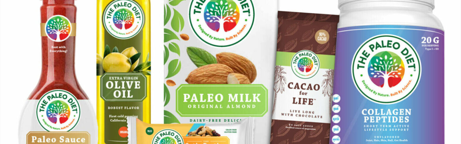 The Paleo Diet full-branded product concept group