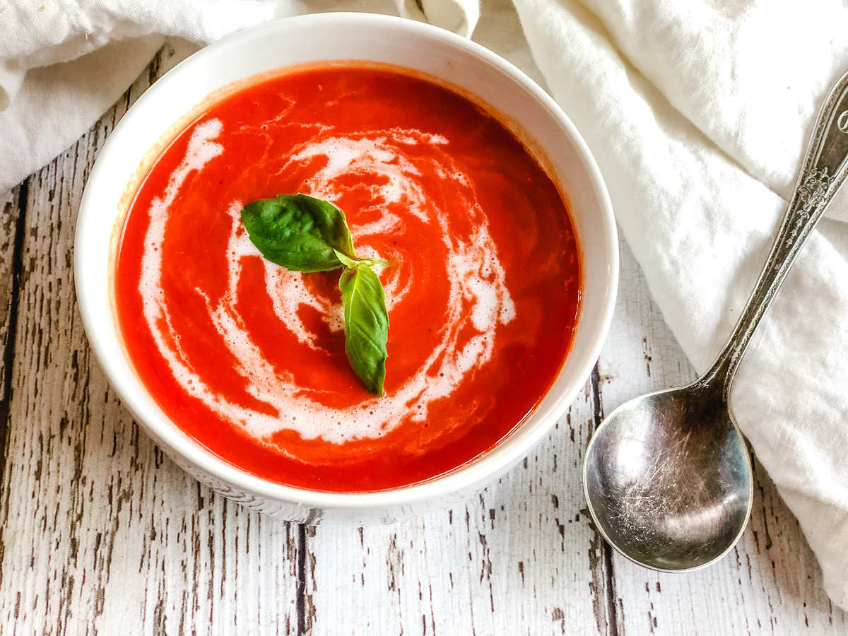 Tomato fennel soup