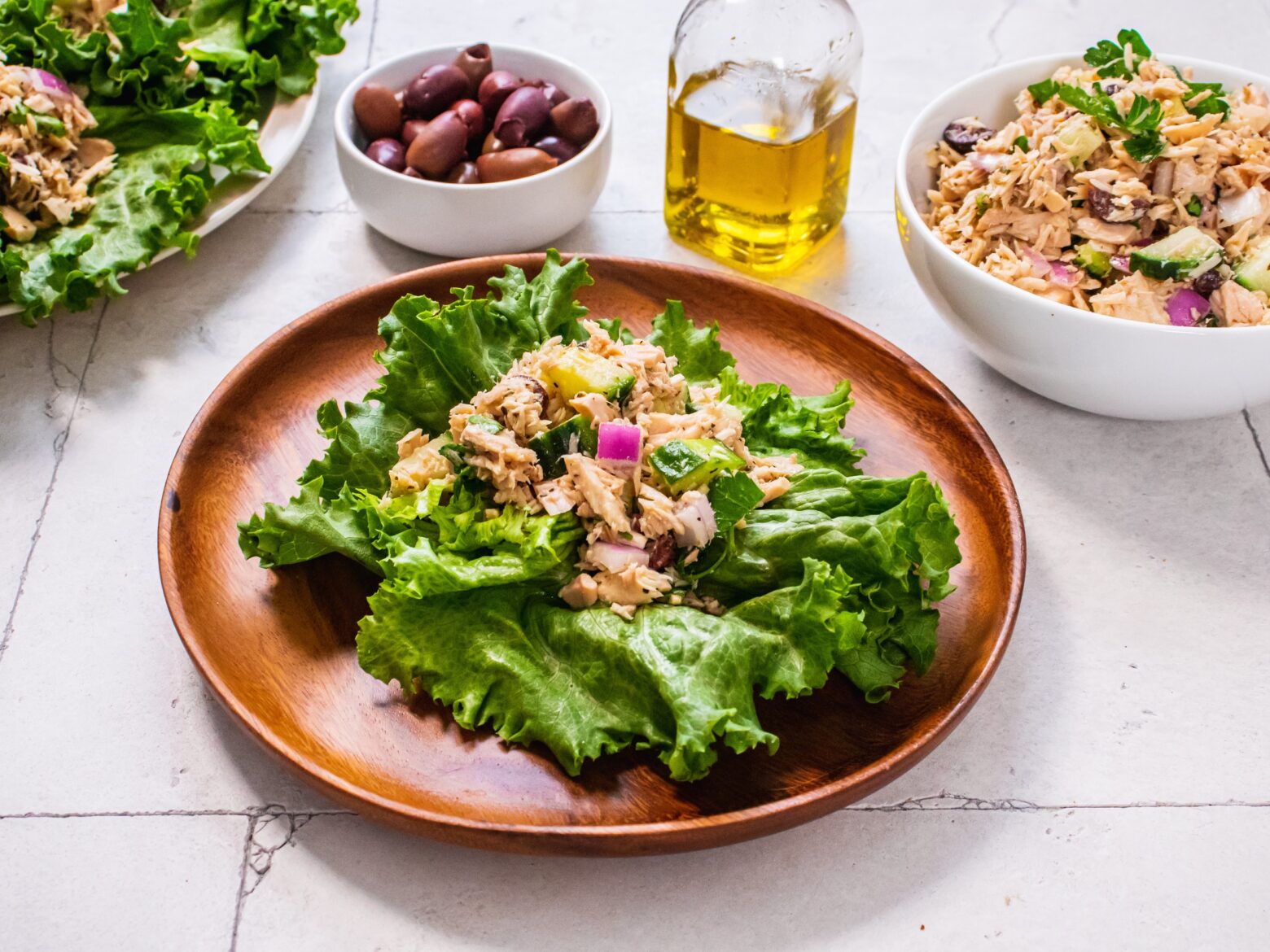 Tuna Salad Lettuce Wraps