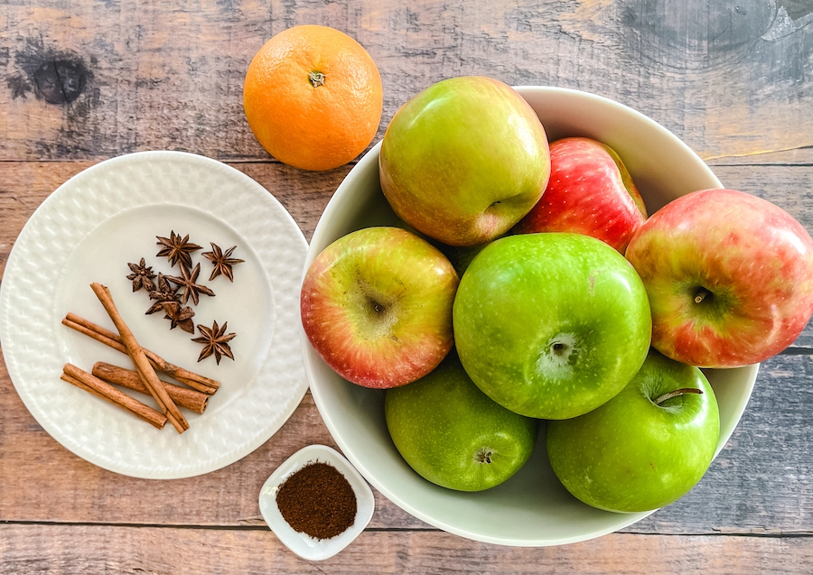 hot apple cider ingredients