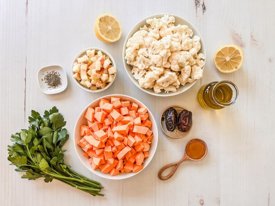 autumn salad ingredients