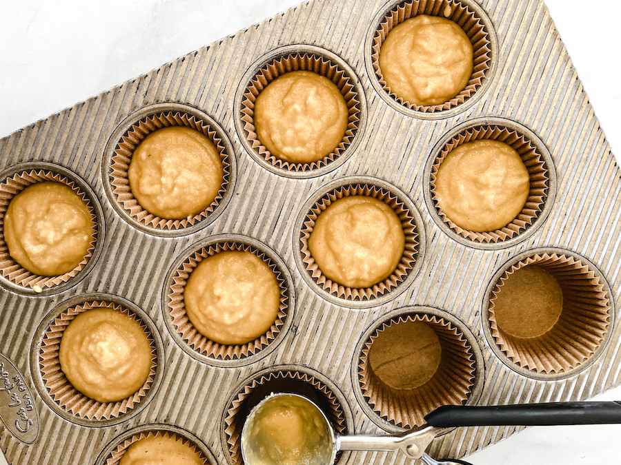 Paleo-Inspired Cupcakes with Chocolate Ganache Batter