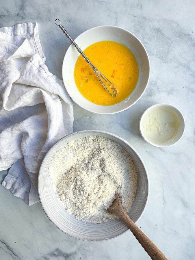 biscuit ingredient prep