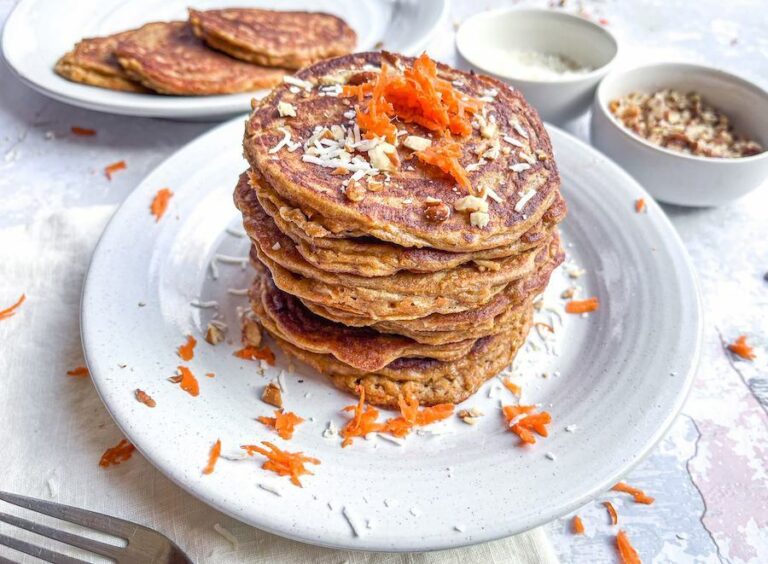 carrot cake pancakes