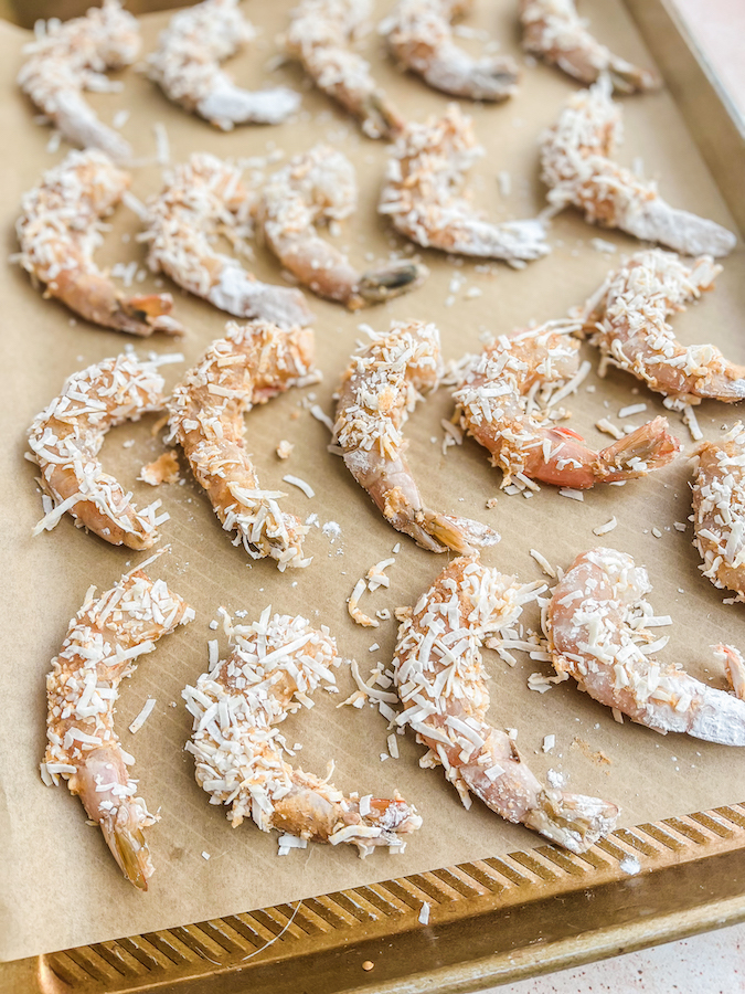 Crispy Baked Coconut Shrimp - Pinch and Swirl