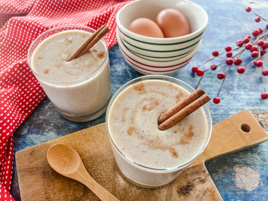 Spiced eggnog