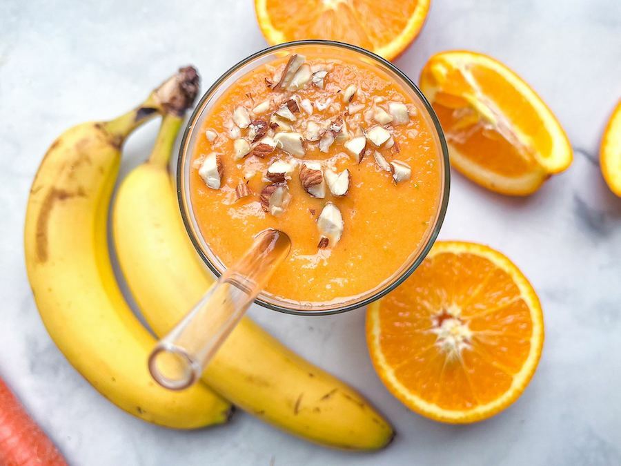 Golden Glow Mango Smoothie recipe