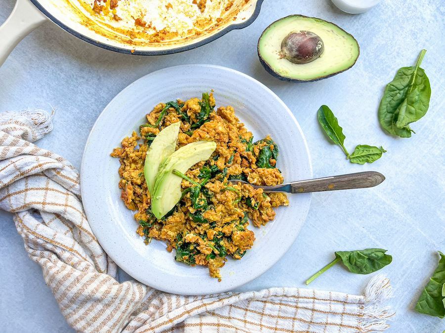 Turmeric Scrambled Eggs