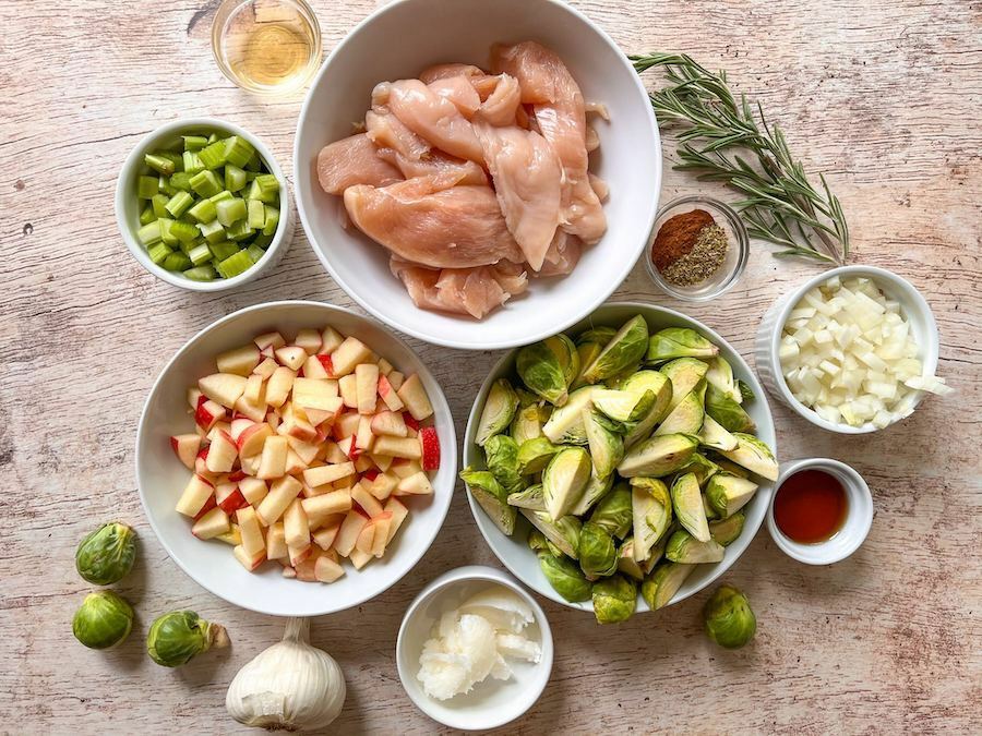 harvest chicken hash ingredients