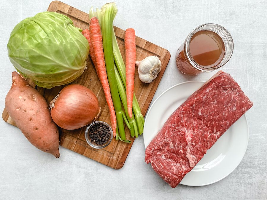 Slow cooker beef brisket ingredients