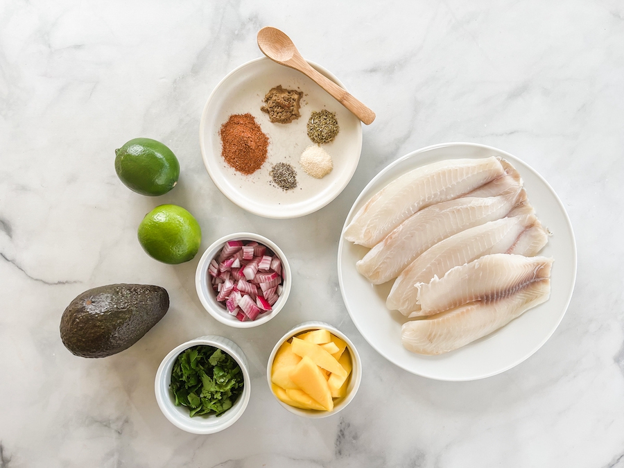 Tilapia ingredients