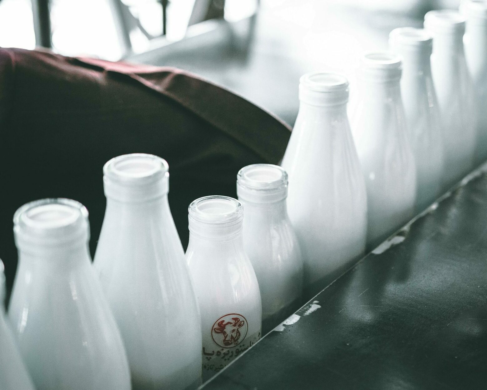 6 x 2 Clear Dairy Glass Milk Bottle