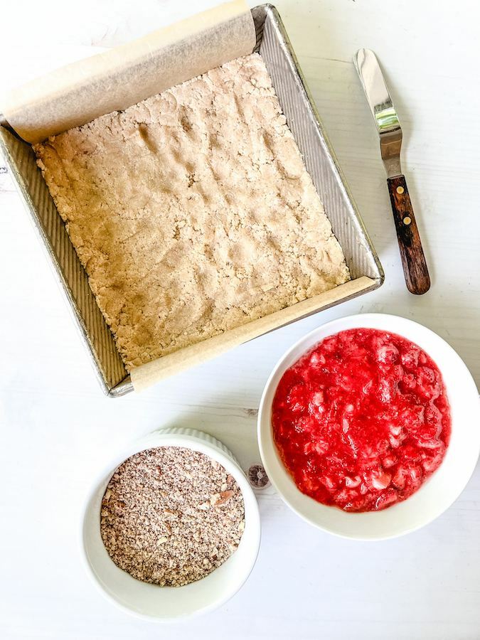 strawberry-lemon-bars-in-progress