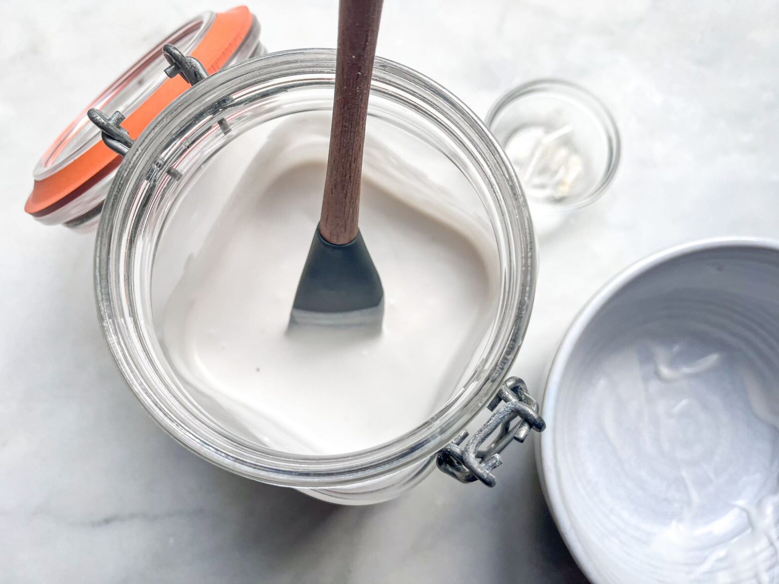 coconut yogurt prep