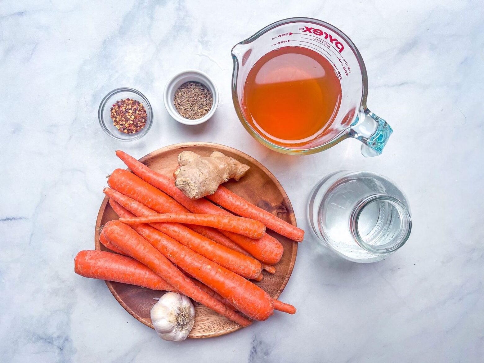 cumin pickled carrots ingredients