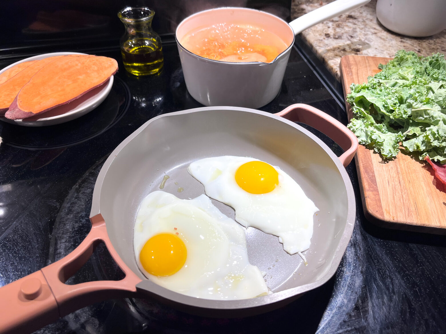 cooking-eggs-and-sweet-potatoes