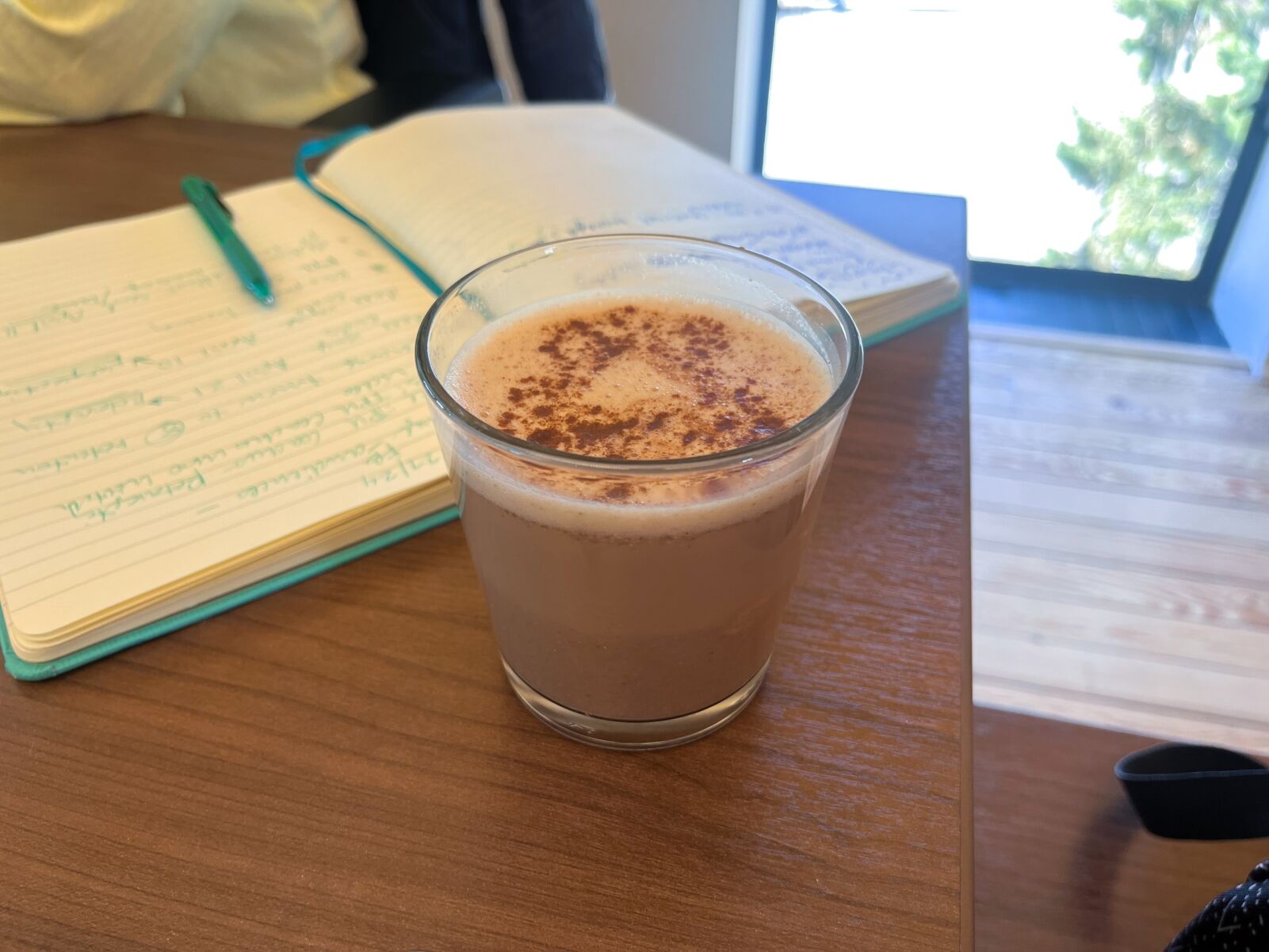 cacao reishi latte lifestyle photo
