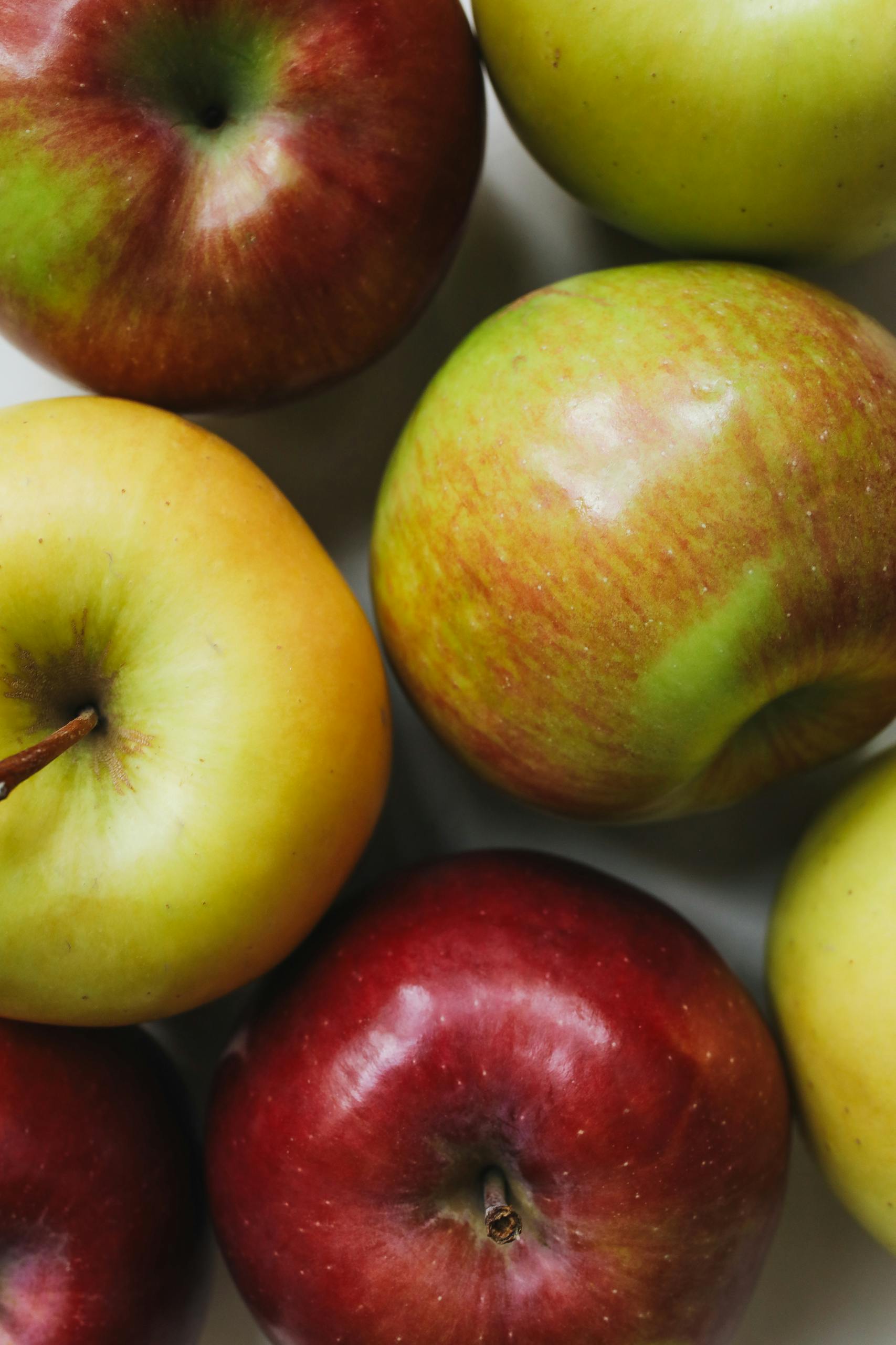 Close-Up Photo Of Apples