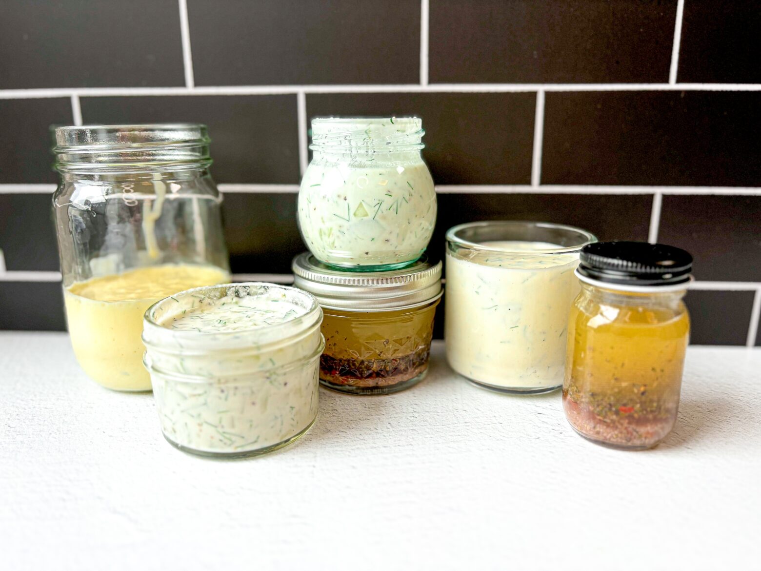 Paleo sauces all together