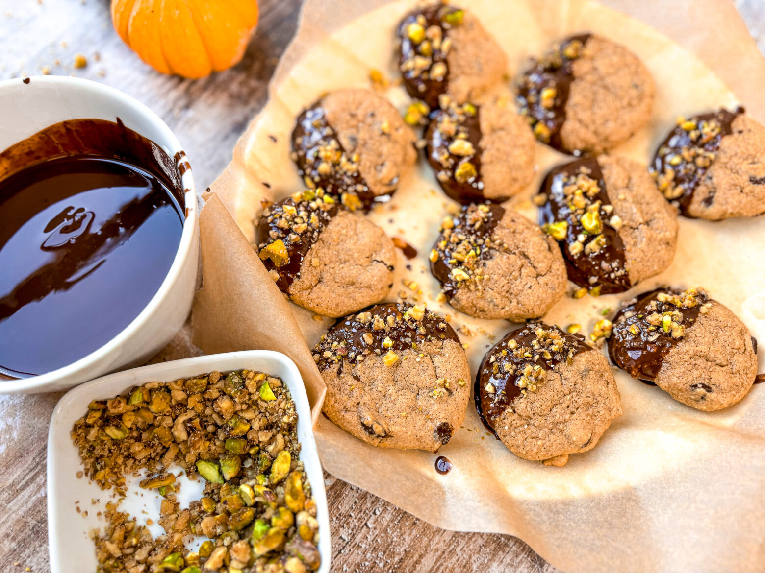 Nutty cookies all done.