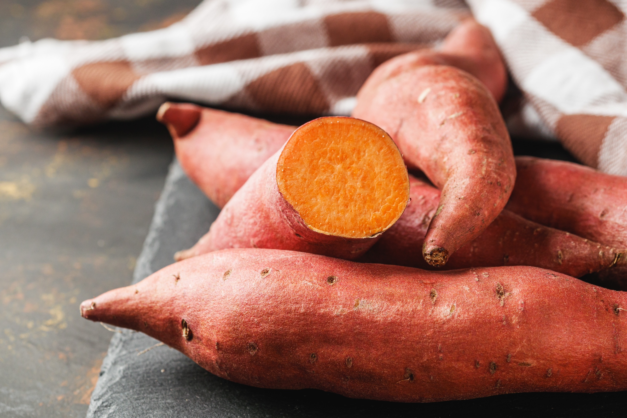 Health benefits of sweet potatoes.