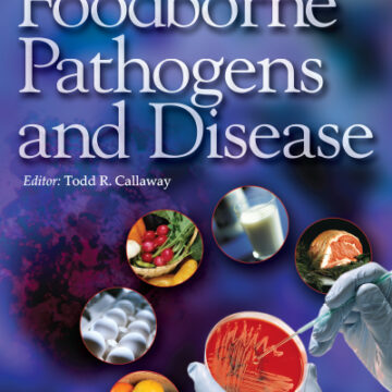 Foodborne Pathogens and Disease cover and logo.