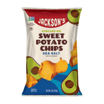 Jackson's Chips with sea salt and avocado oil.