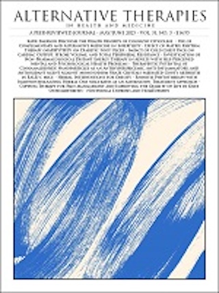 Alterative Therapy in Health and Medicine cover.
