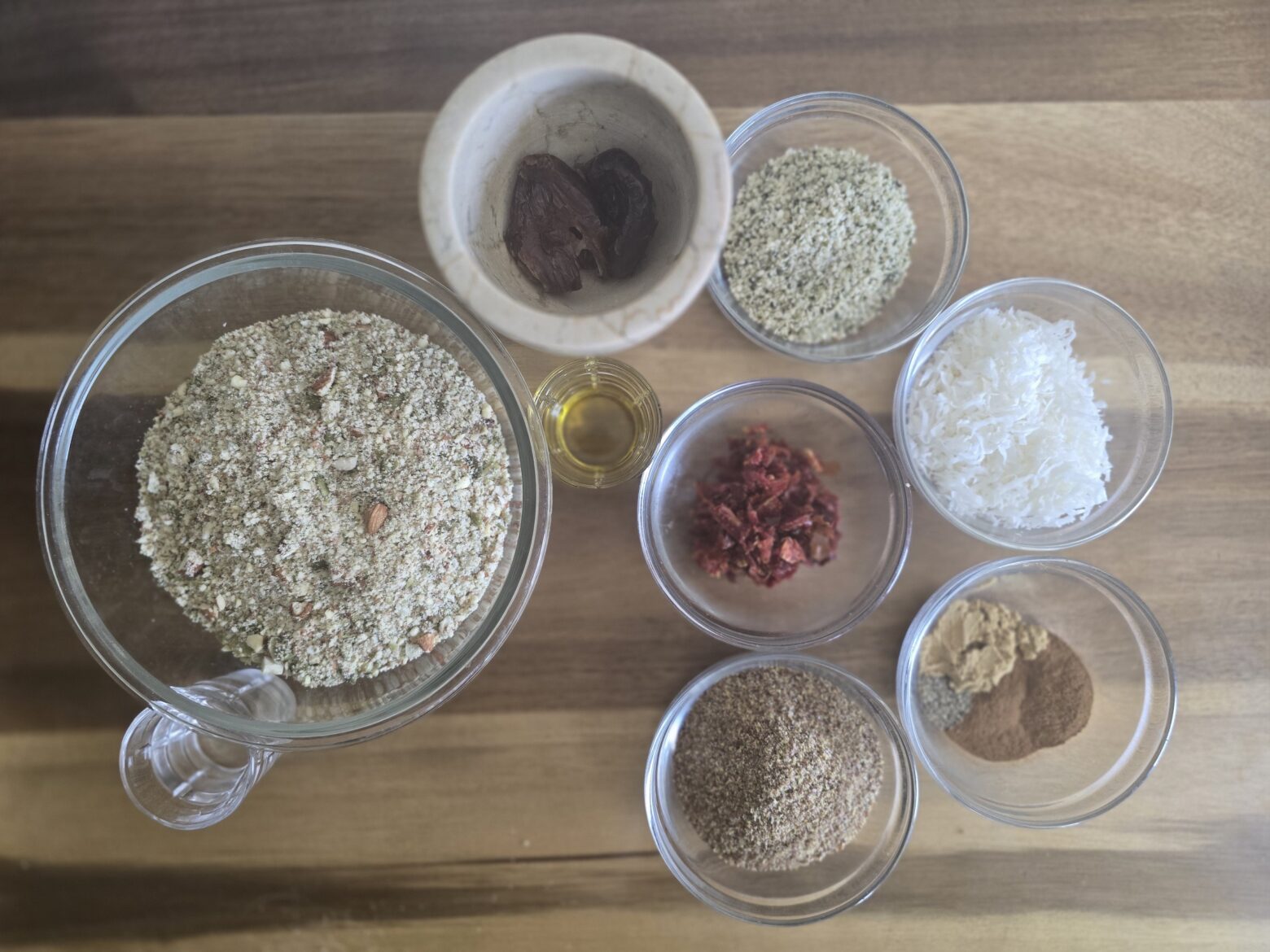 Ingredients for Vegan Protein Bars