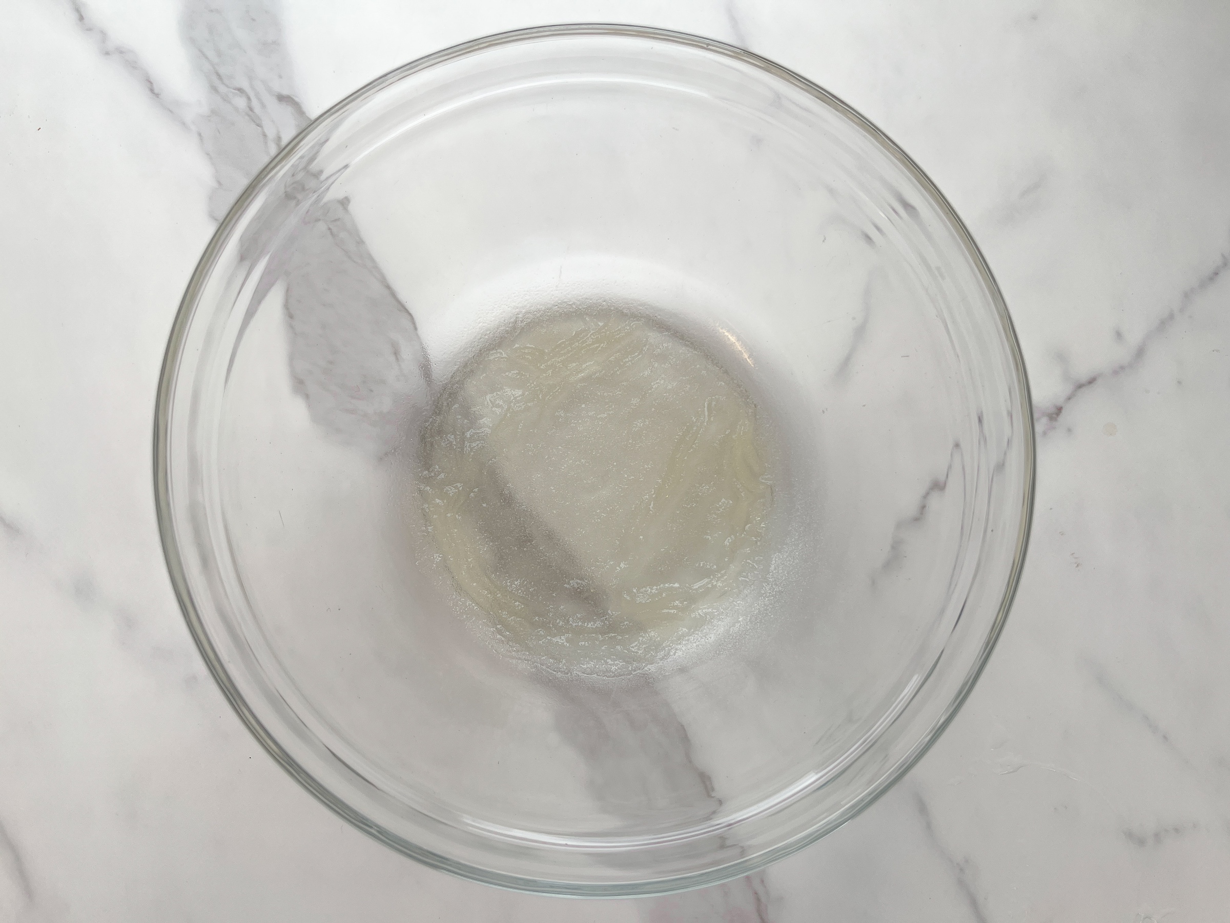 Coconut Panna Cotta preparation of gelatin. 