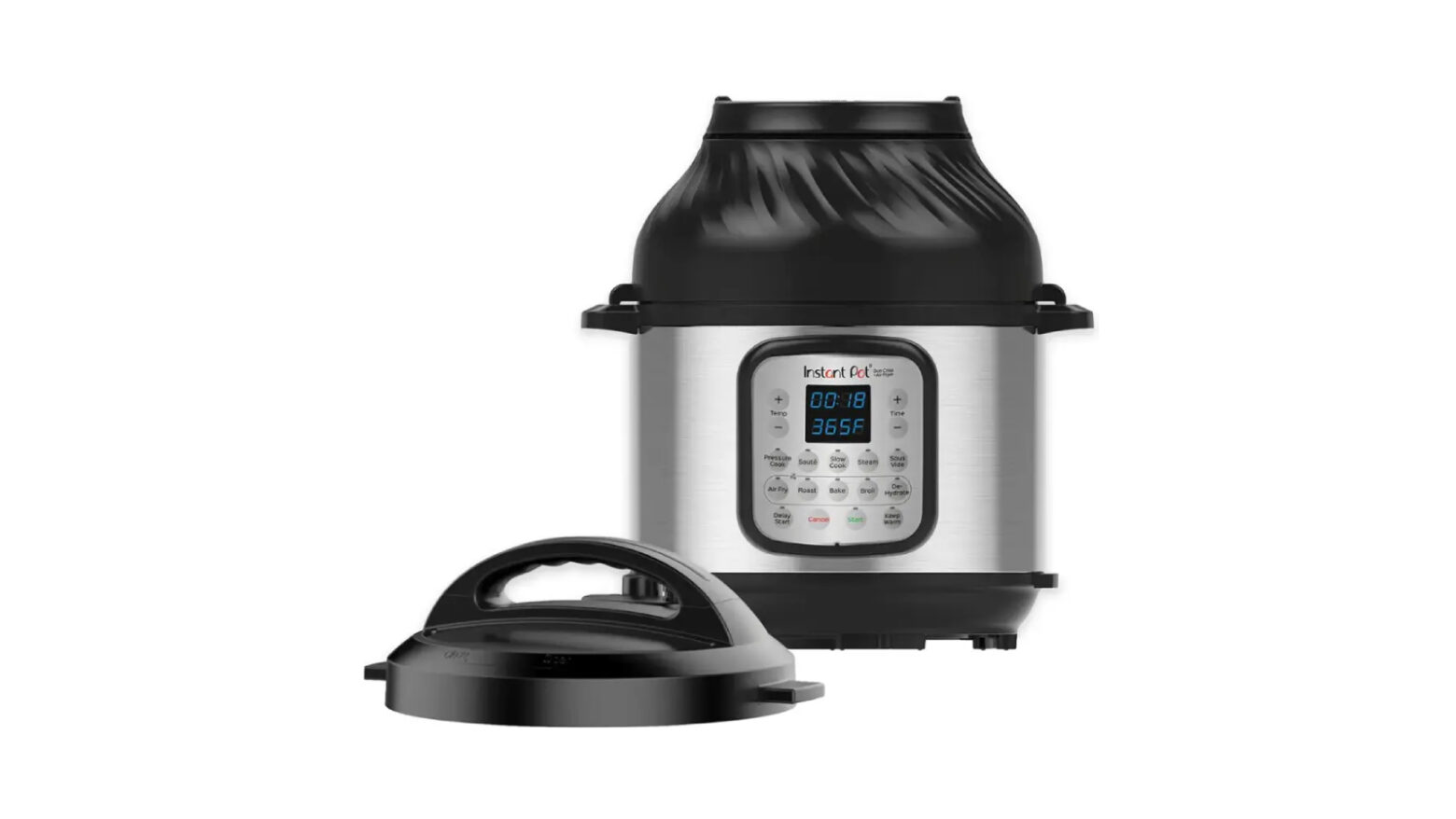 Instant Pot with extra lid