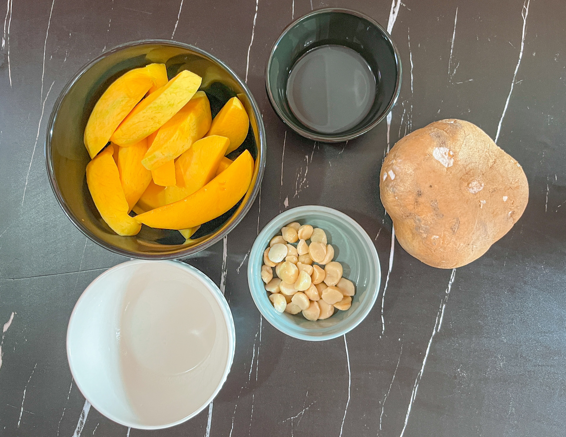 Jicama stick ingredients. 