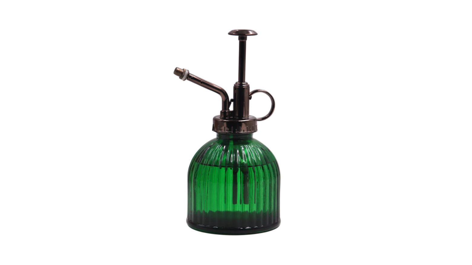Green glass vintage-style mister