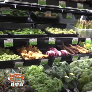 Fresh produce at the grocery store