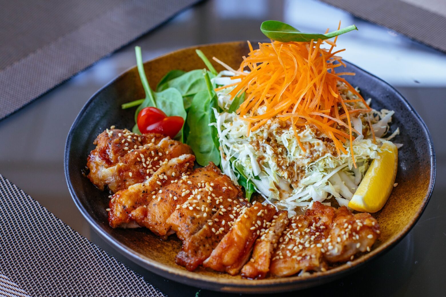 A protein-packed lunch bowl.