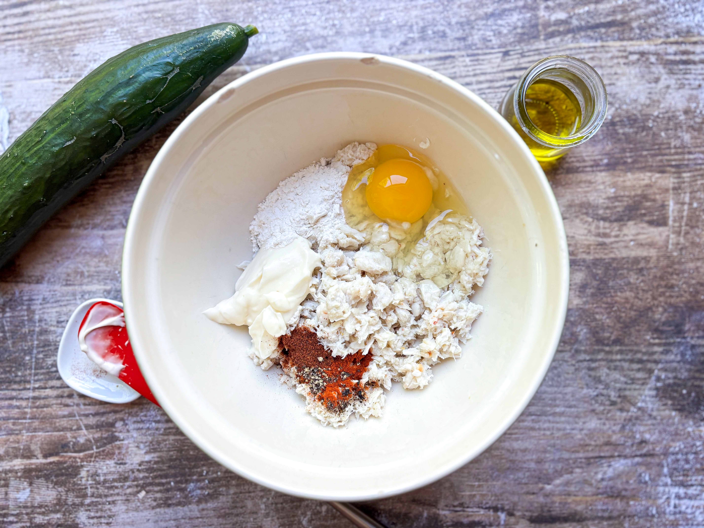 Stuffed Crab mixture.