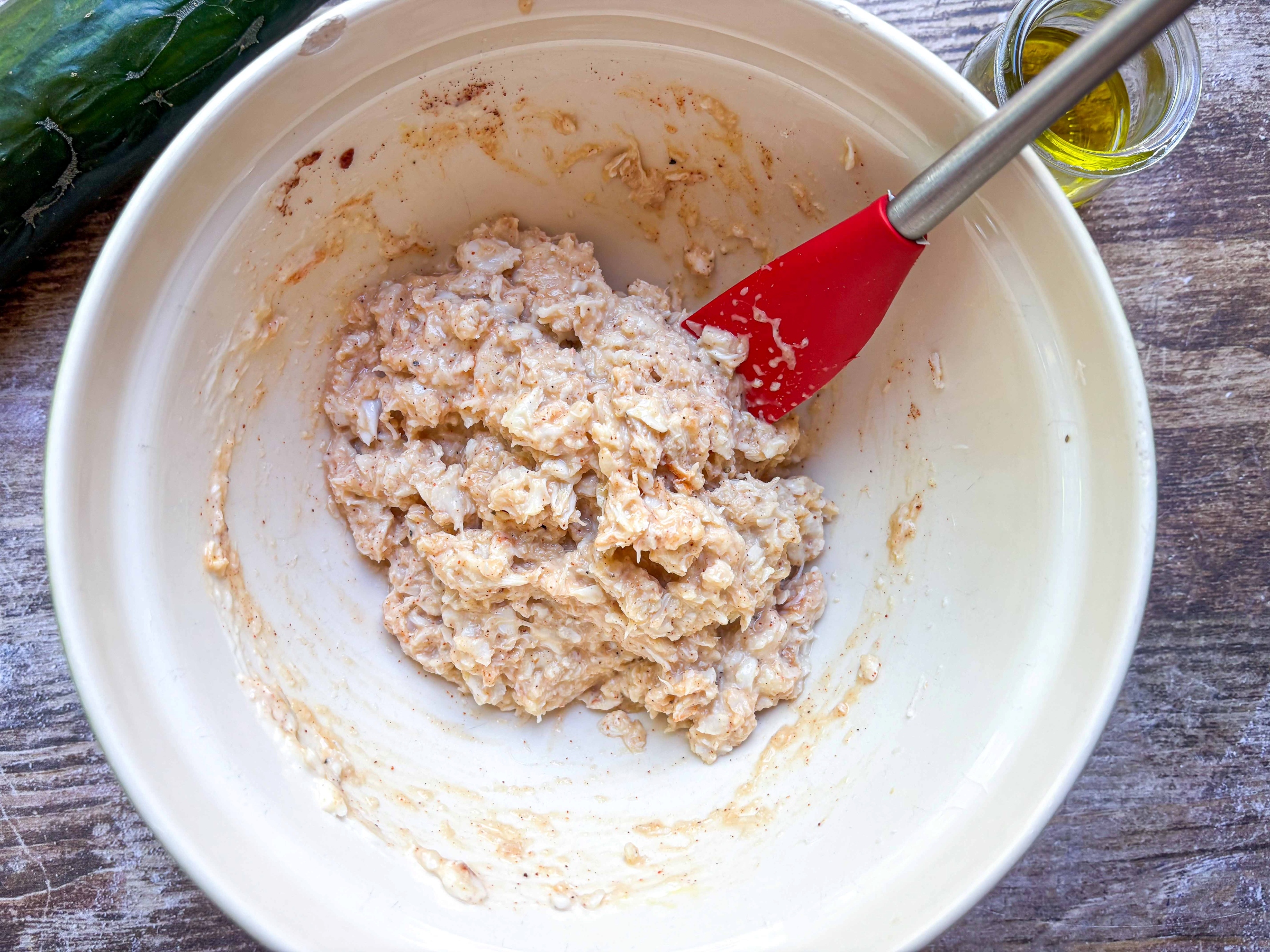 Stuffed Crab mixture.