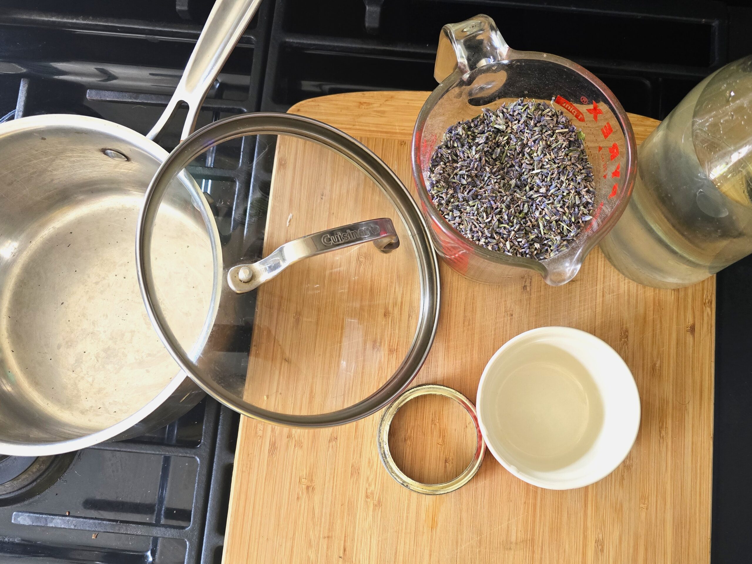 Ingredients for Lavender Hydrosol
