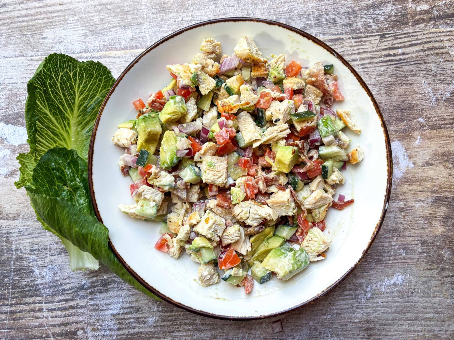 Chicken Wrap filling.